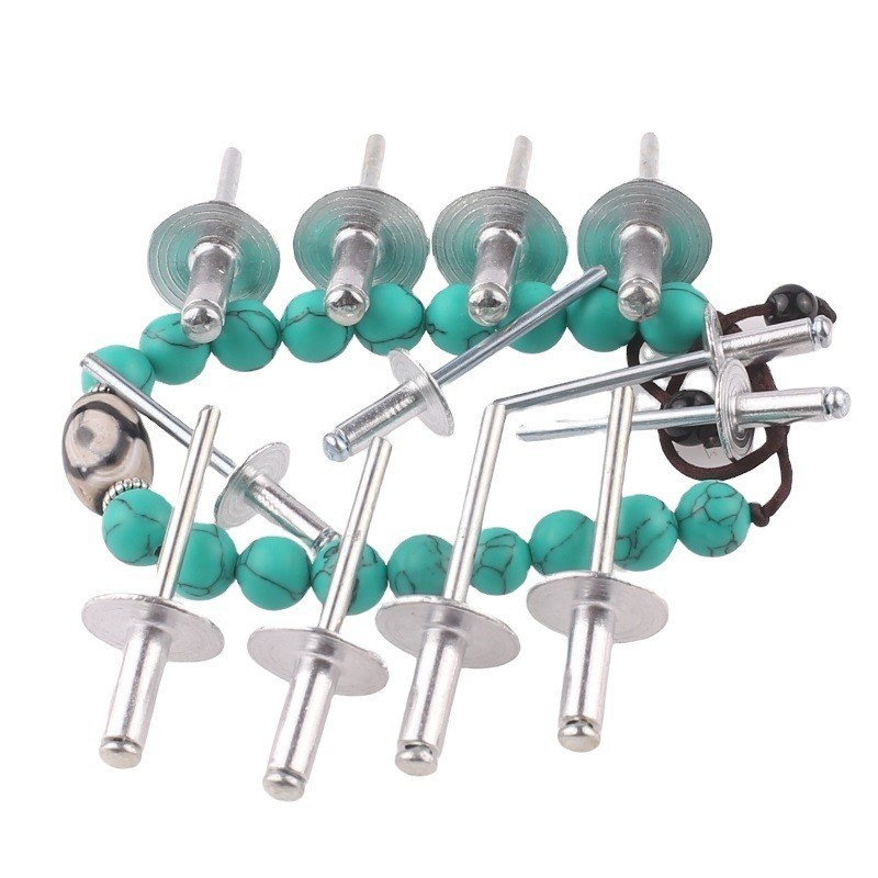 DIN-Standard-Aluminium-Edelstahl-Multi-Grip-Lock-Stil Offene Schließende End Blind-Pop-Nivet für weiße Produkte