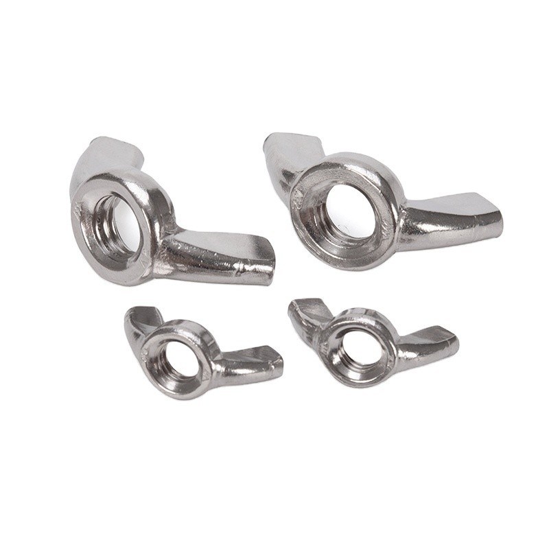 Wettbewerbsfähige ANSI/ASME-Standard M3 M4 M5 M6 M8 Flügelmuttern aus Edelstahl für Anwendungen im Gesundheitswesen