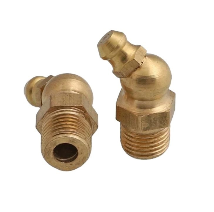 Reduktion Hexagon Kopf weibliche Verbindung 90 Grad Hydraulisches Schmieren Anpassung für Fett Schmieren