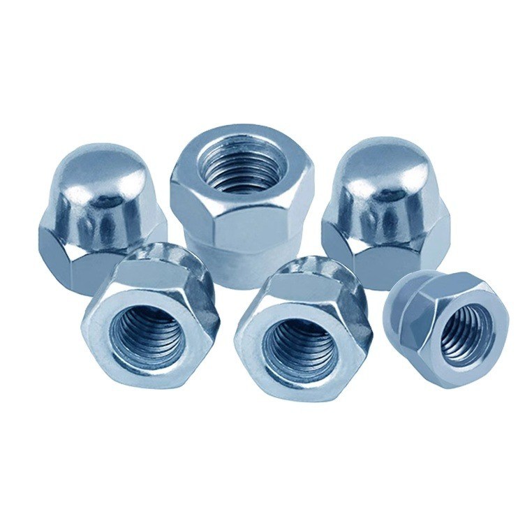 DIN1587 Edelstahl 304 M3 M4 M5 M6 M8 M10 M12 M14 M16 M18 M20 M24 Acorn Nut Hex Domed Cap Nut JIS Standard poliert