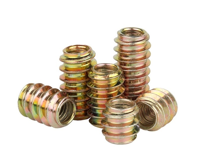 Messereinsatz Möbelmutter für Holz Metrisches Messsystem M3 M4 M5 M6 M8 M10 M12 ANSI Standard kundenspezifisch