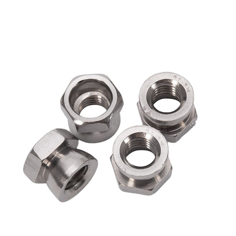 Chrombeschichtung M6 M8 M10 Sicherheitsmuttern aus Edelstahl 8 mm-50 mm Längen für Boltschutz und metrisches Messsystem